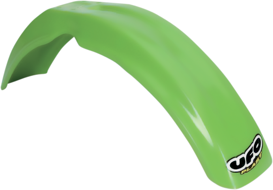 UFO Plast Front Fender Green - Kawasaki KX100 1995-2013