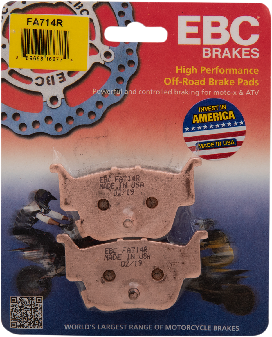EBC Sintered "r" Brake Pads - Honda Pioneer and More