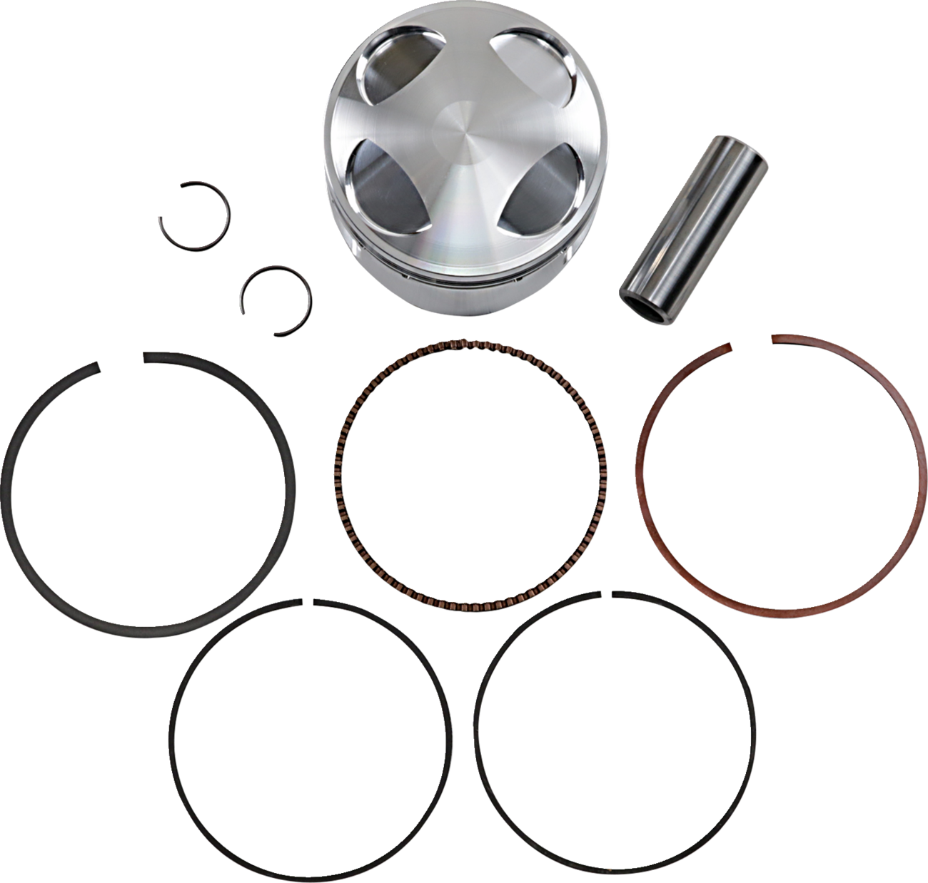 JE Pistons Piston Kit - Honda TRX400EX 99-08 / TRX400X 09-17 - 87.00 mm 10.8:1 CR