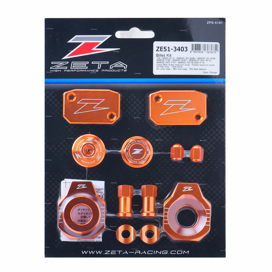 Zeta Billet Kit