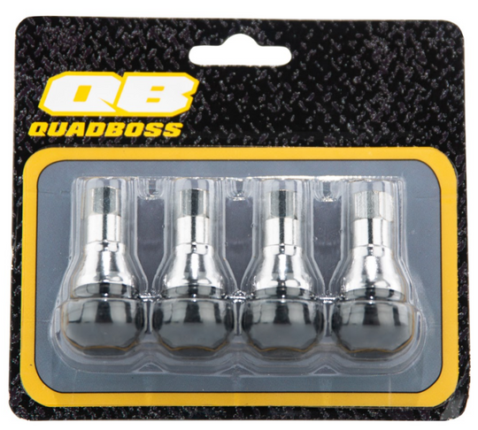 QuadBoss TR412C Valve Stem Set Chrome or Black