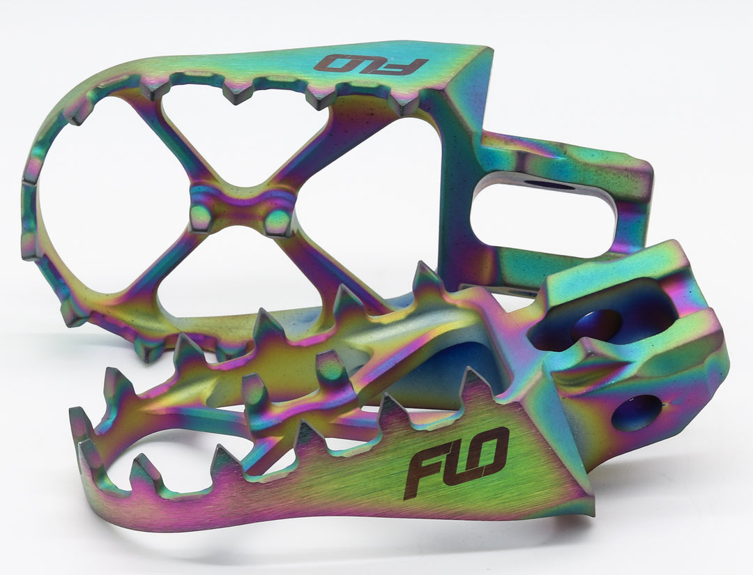 Flo Motorsports Titanium Foot Pegs Husqvarna/KTM (TI-795-4JET)