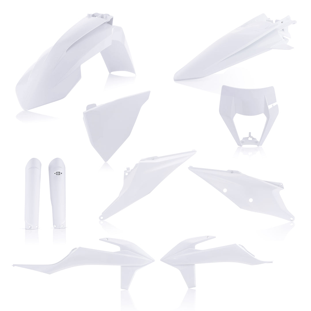 Acerbis Full Plastic Kit Kit White (2791546811)