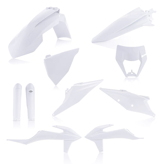 Acerbis Full Plastic Kit Kit White (2791546811)