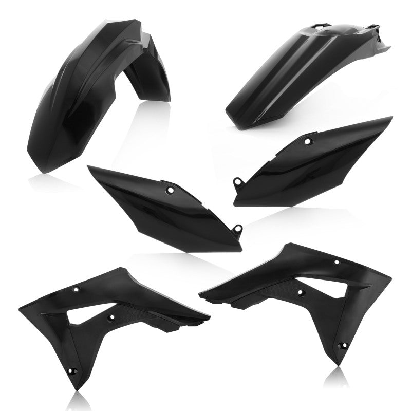 Acerbis Plastic Kit - 17-21 Honda CRF250RX/CRF450RX - Black