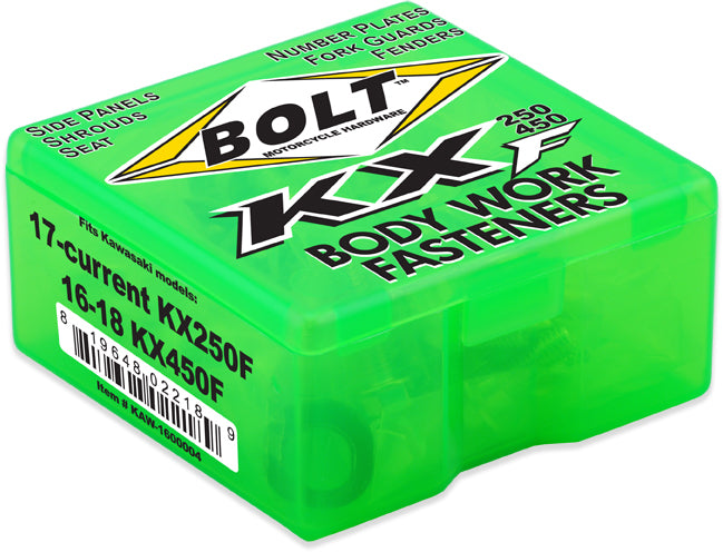 Bolt Full Body Work Fastener Kit Full Plastic (KAW-1600004)