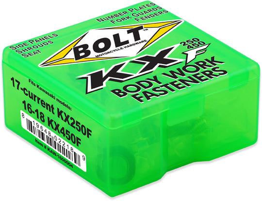 Bolt Full Body Work Fastener Kit Full Plastic (KAW-1600004)