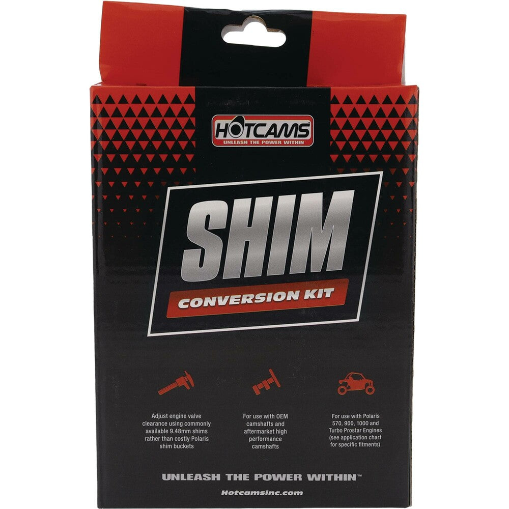Hot Cams Polaris 450 & 570 Shim Bucket Conversion Kit – Pks of 4 (688-0070)