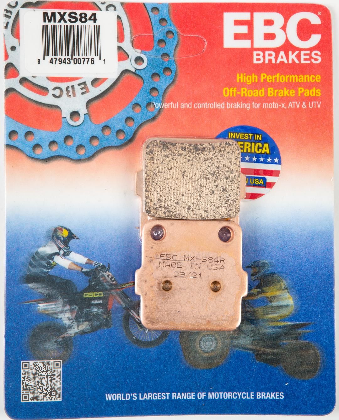 EBC MXS84 Extreme Pro Brake Pads
