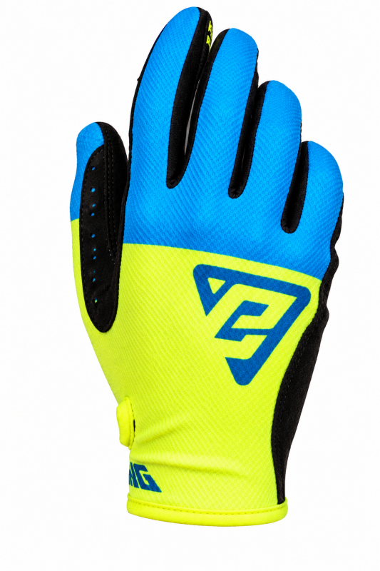 Answer Ascent Gloves Cyan/Hyper Acid/Black