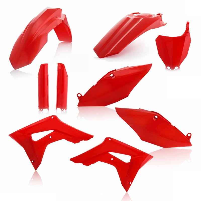 Acerbis Plastic Kit - 2018 Hon CRF250R / 17-18 CRF450R - CR Red