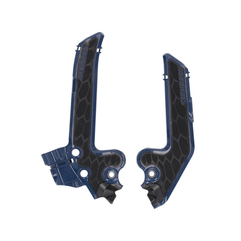 Acerbis X-Grip Frame Guards - 2025 KTM TC85 - Blue/Black