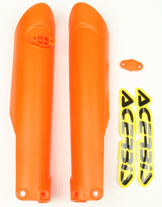 Acerbis Lower Fork Cover Set Covers Orange (2401265226)