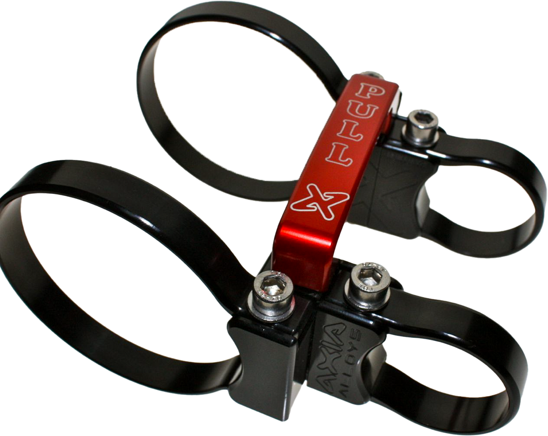 Axia Alloys Quick Release Fire Extinguisher Mount with Bottle Clamps - 3.0 in Bottle Clamps - Black