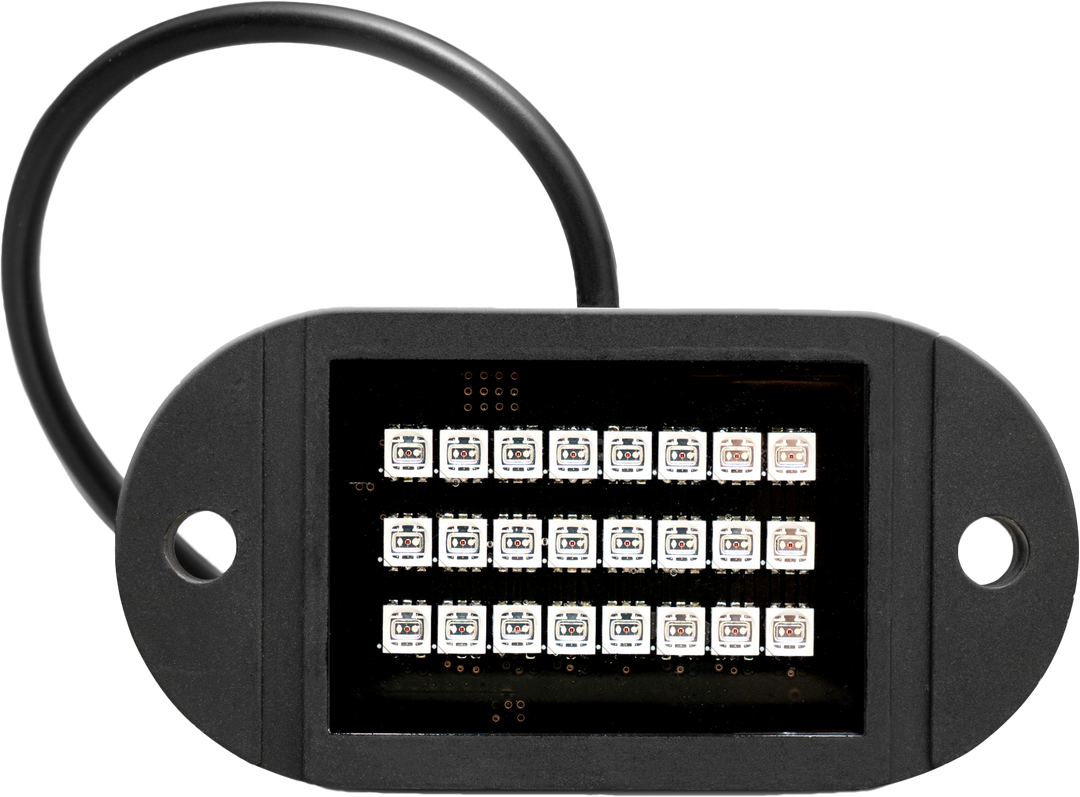 Sound Extreme LED Rock Light with Cable - Single Pod