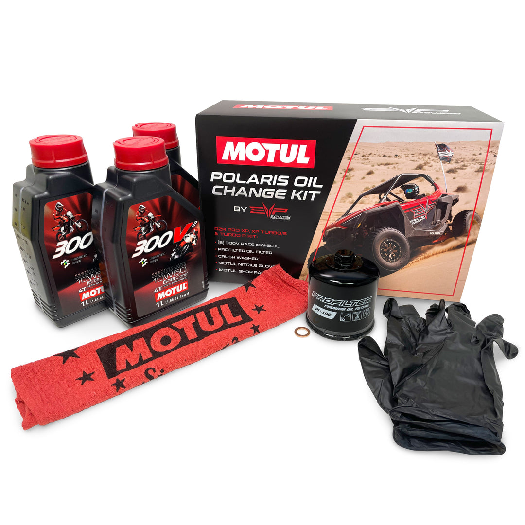 EVP Motul¬Æ Oil Change Kits, Polaris RZR Pro XP, XP Turbo/S & Ranger XP 1000