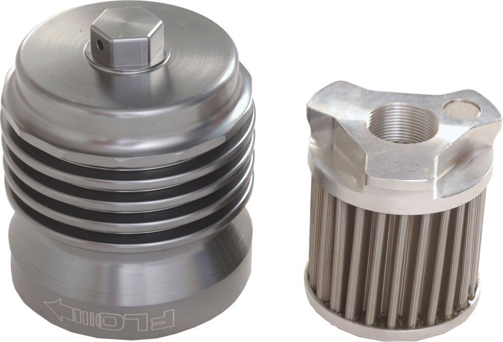 PC Racing Flo Stainless Reusable Oil Filter