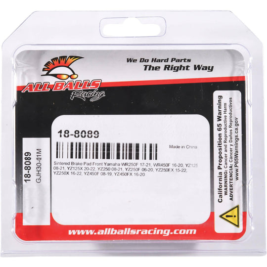 All Balls Sintered Brake Pads