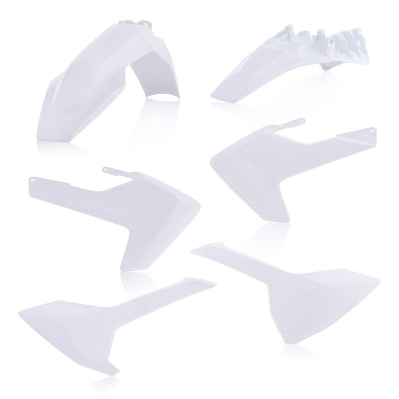 Acerbis Plastic Kit - 18+ Husqvarna TC85 - 20 White