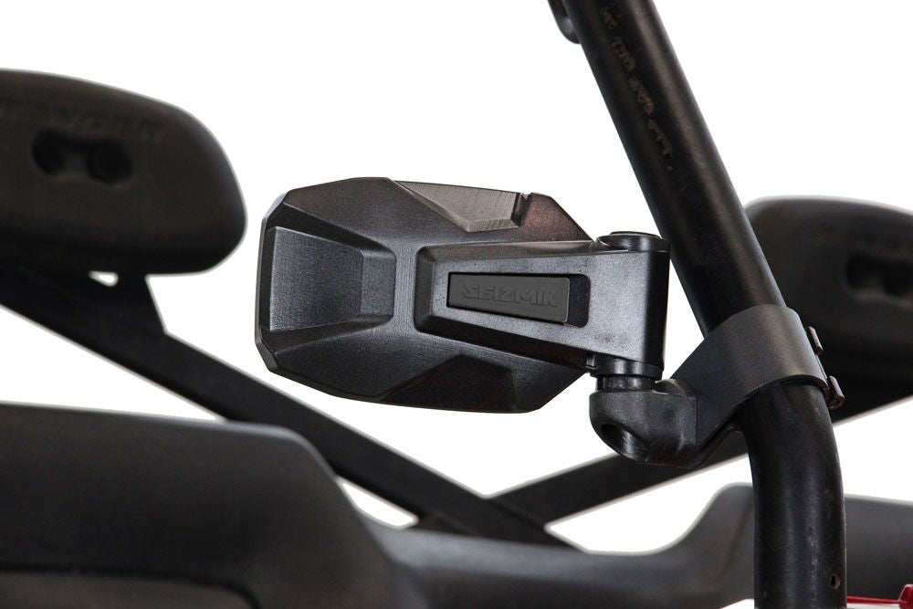 Seizmik Strike Side Mirrors - Pair - 1.75 in Roll Bar