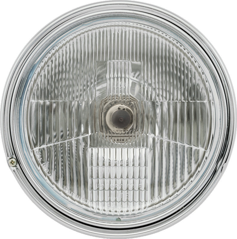 BikeMaster 7in Headlight Side Mount - Black