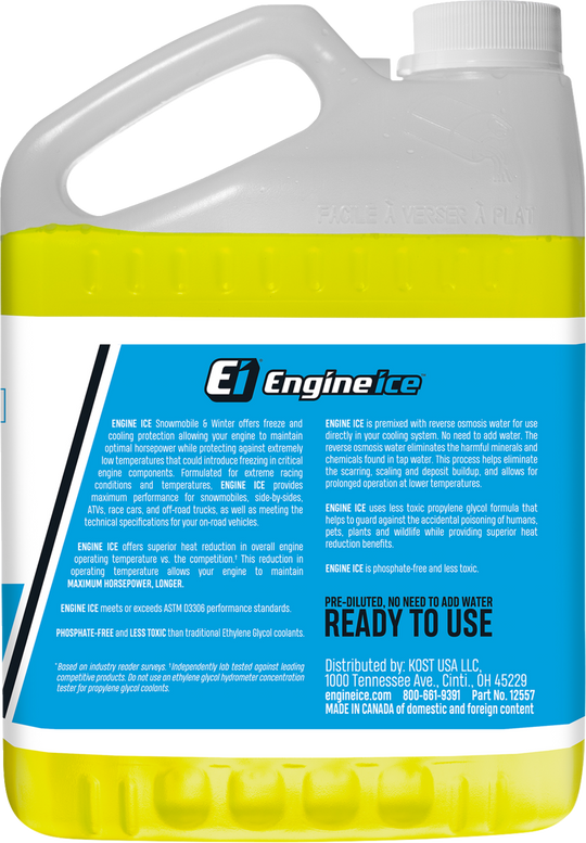 ENGINE ICE Premixed Coolant - Snow & Winter - 64 US fl oz.