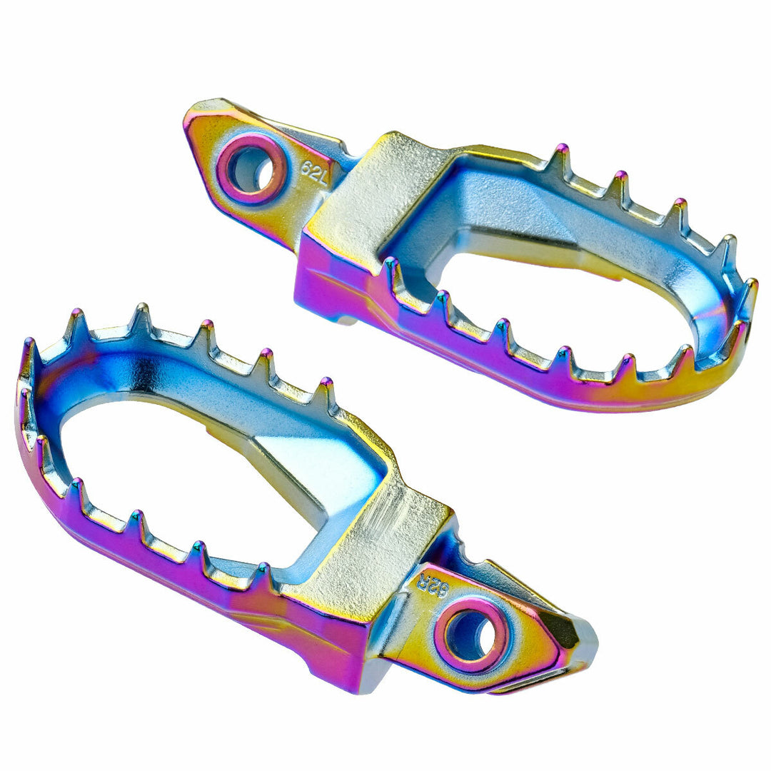 Zeta Max Footpegs Foot PEG K/G/H Oilslick (ZE93-2625)