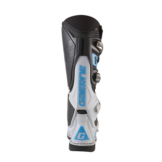 Gaerne SG12 Limited Edition Boot - Black/White/Carolina Blue - Size 11