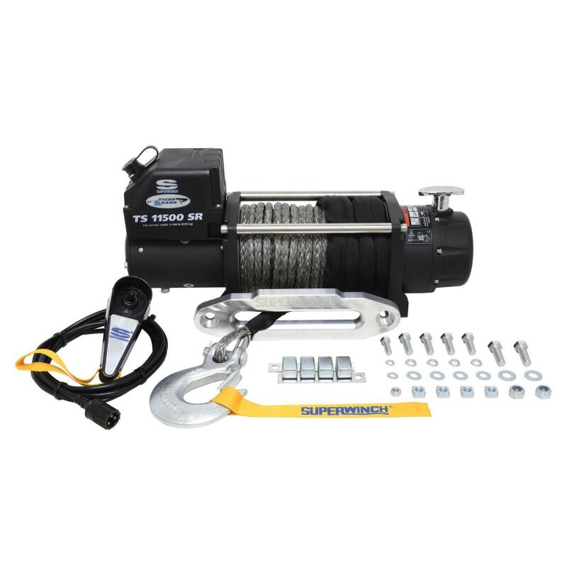 Superwinch Tiger Shark 11500 Winch - Synthetic Rope
