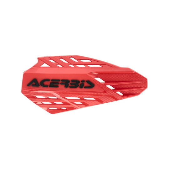 Acerbis Linear Vented Handguard - Red/Black