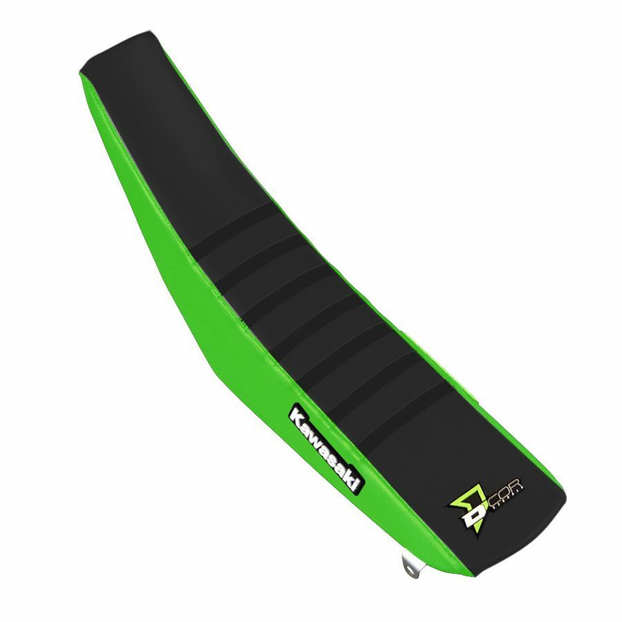 D-Cor Seat Cover Cover 22 MEK Green and Black Ribs (30-20-484)