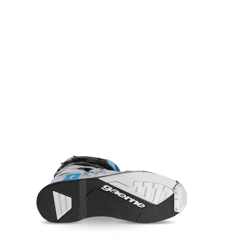 Gaerne SG12 Boot - Black/White/Carolina Blue - Size 8