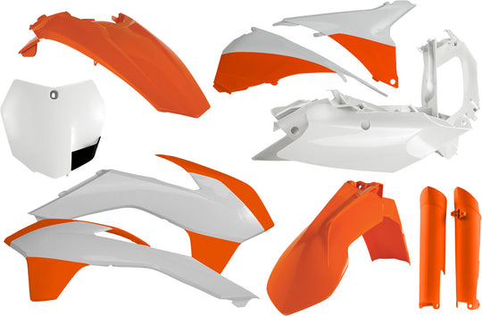 Acerbis Full Plastic Kit Kit Orange (2314334618)