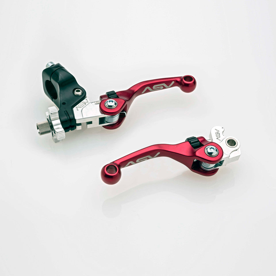 ASV F4 Lever Pair Pack w/ Standard Perch | 2005-2017 Honda CRF450X