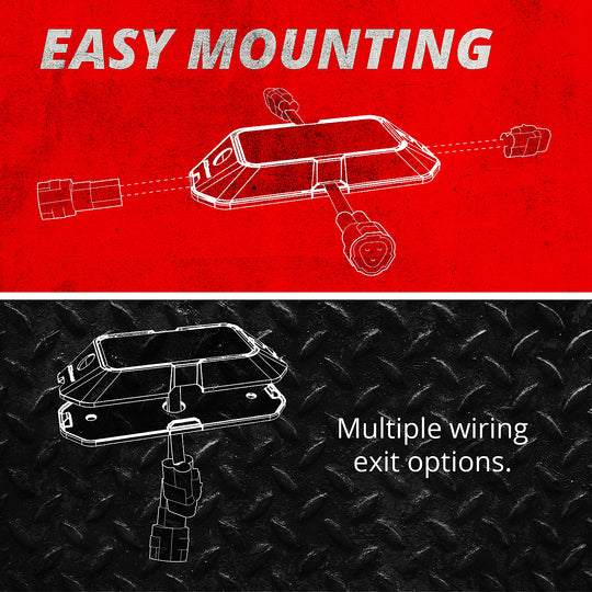XK Glow Plug-and-Play UTV Turn Signal Kit with Horn