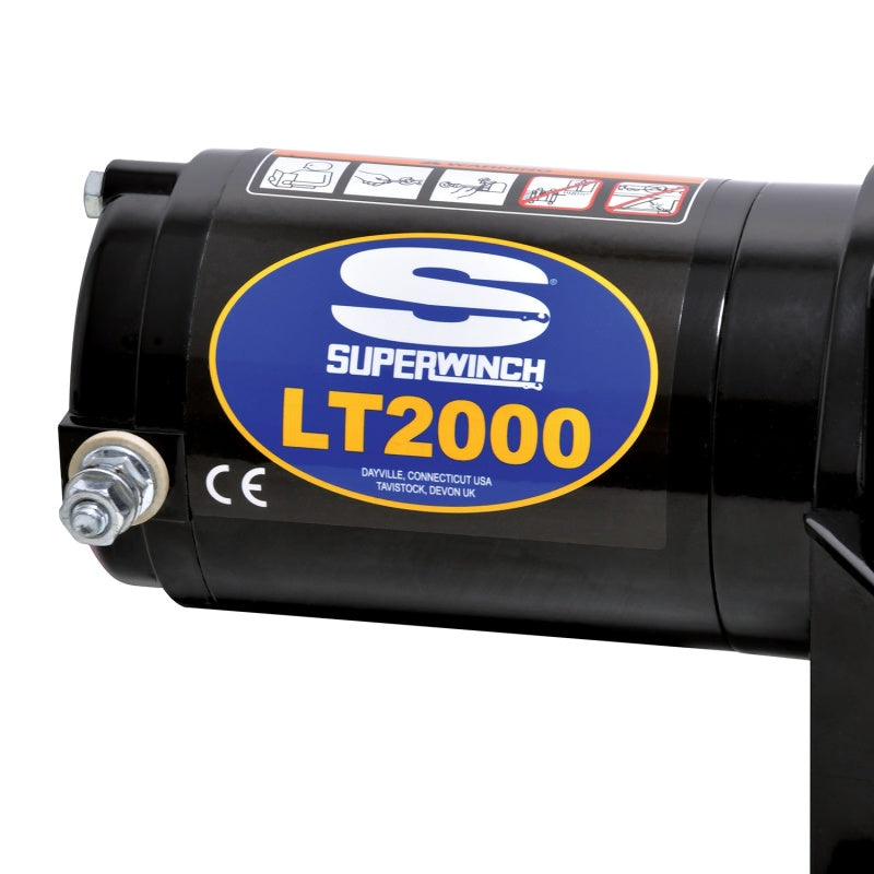 Superwinch LT2000 Winch - 2,000 lb - Steel Rope