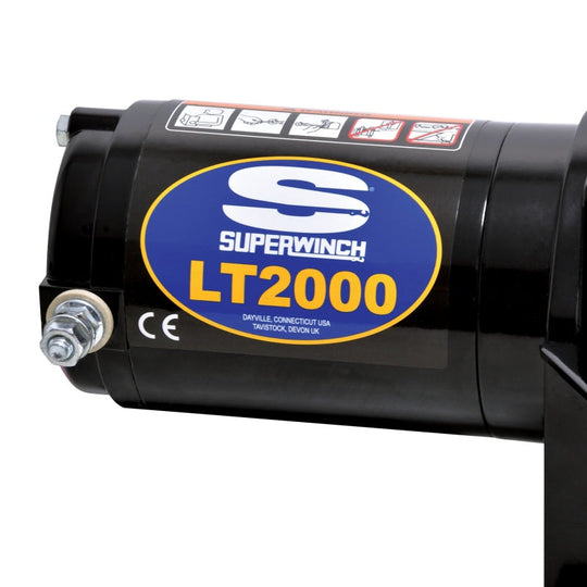Superwinch LT2000 Winch - 2,000 lb - Steel Rope