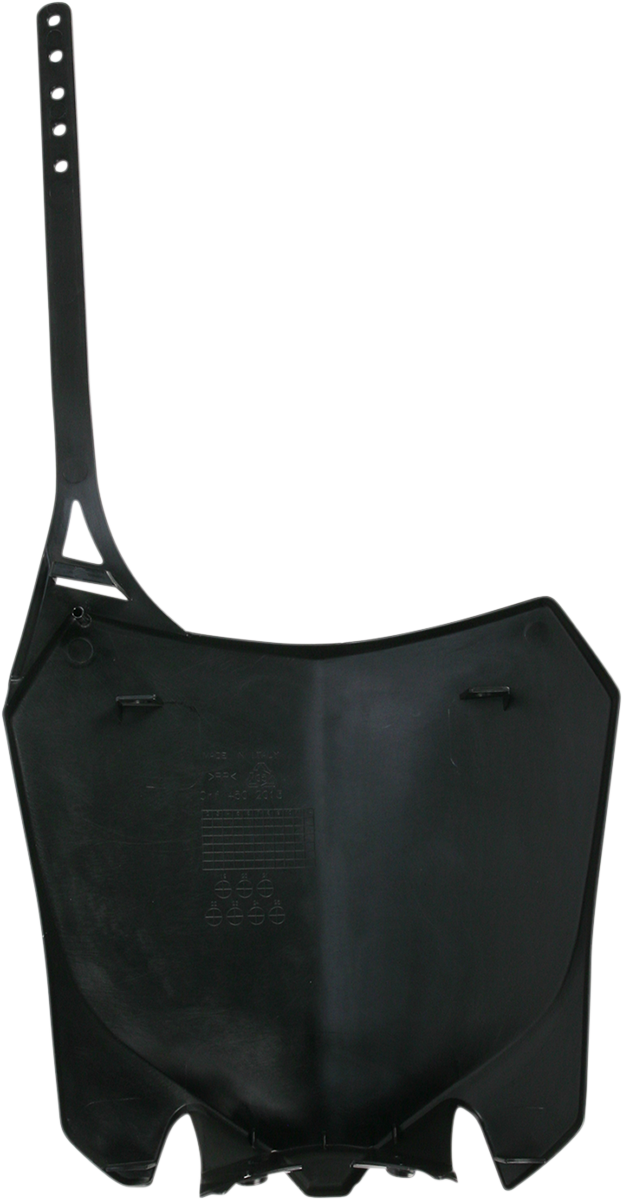 Acerbis Front Number Plate Black - Honda CRF450R 2013-2016