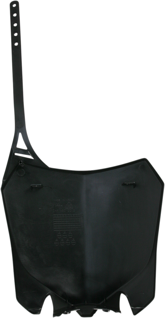 Acerbis Front Number Plate Black - Honda CRF450R 2013-2016