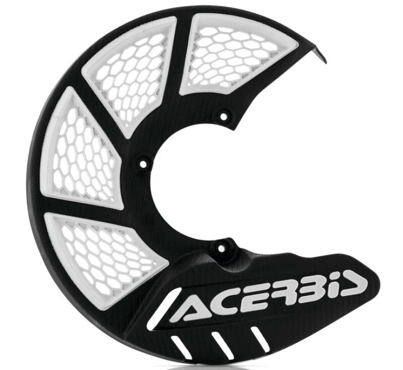 Acerbis X-Brake Vented Disc Cover - Universal - Black/White