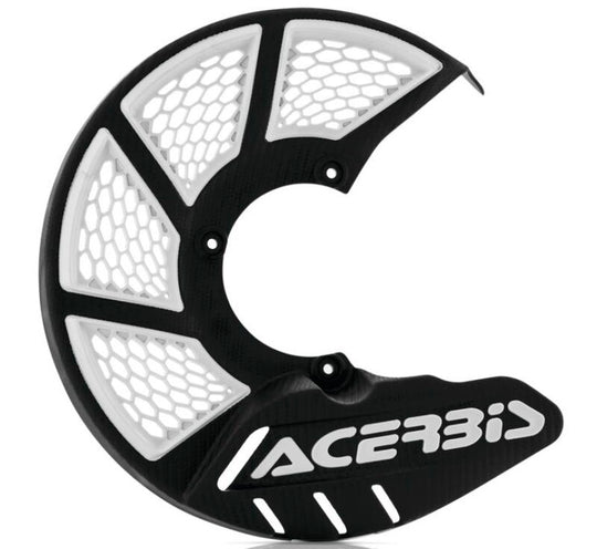 Acerbis X-Brake Vented Disc Cover - Universal - Black/White