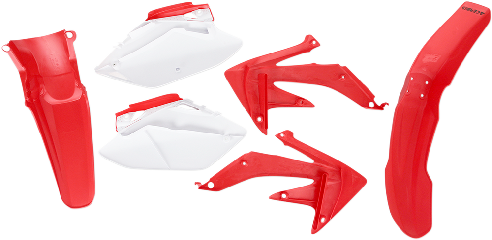Acerbis Standard Body Kit OEM Red/White - Honda CRF450R 2005-2006