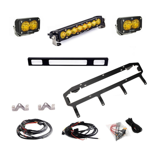 Baja Designs S2 Pro Grille Light Kit Amber - 2025+ Toyota 4Runner TRD