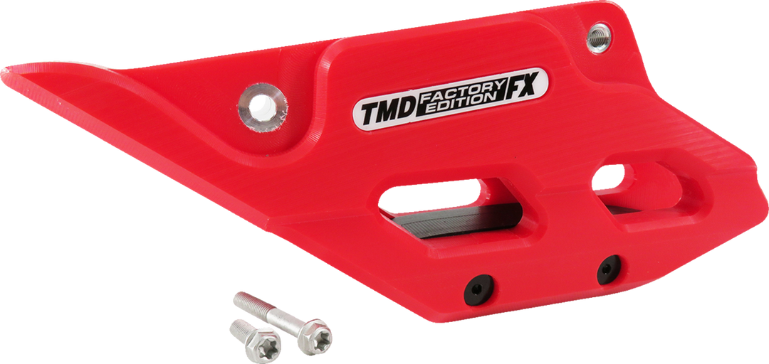 TM Designworks Factory Edition Chain Guide With Replacement Wear Pad Red - KTM 250 SX-F and More
