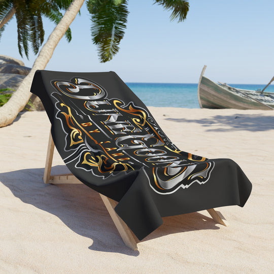 Dune Goons By Sand - Bold Vintage Logo Beach Towel