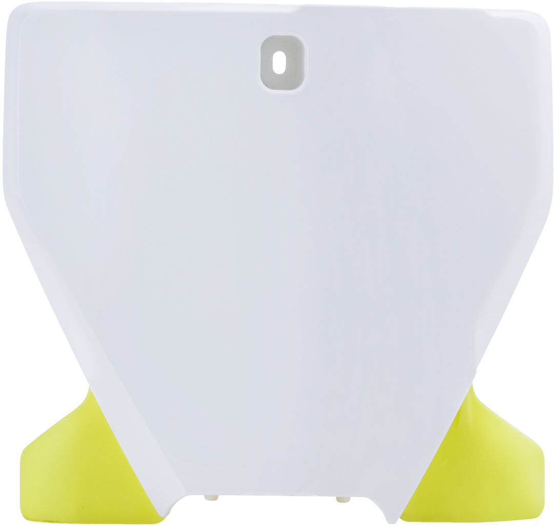 Acerbis Front Number Plate Number White and Yellow (2726576814)