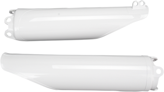 Acerbis Fork Covers Lower White - Honda CRF450R and More