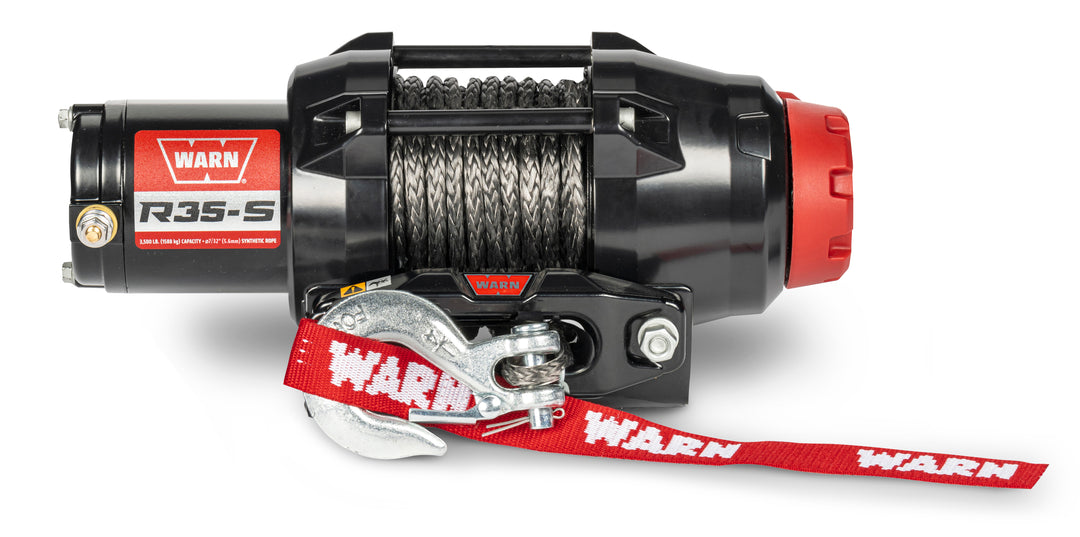 Warn R35-S Winch - 3500 lb Synthetic Rope ATV / UTV