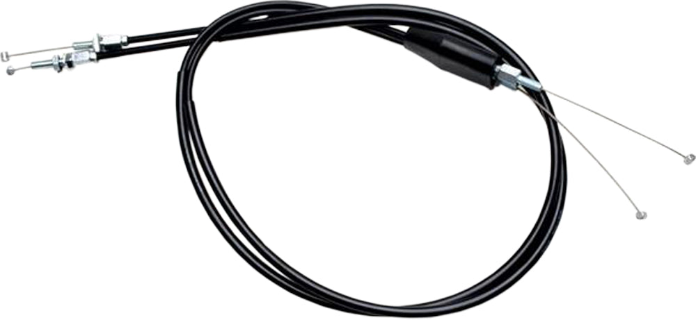 Motion Pro Motocross/Off-Road Throttle Cable Black Vinyl Throttle Push-Pull Set (02-0414)