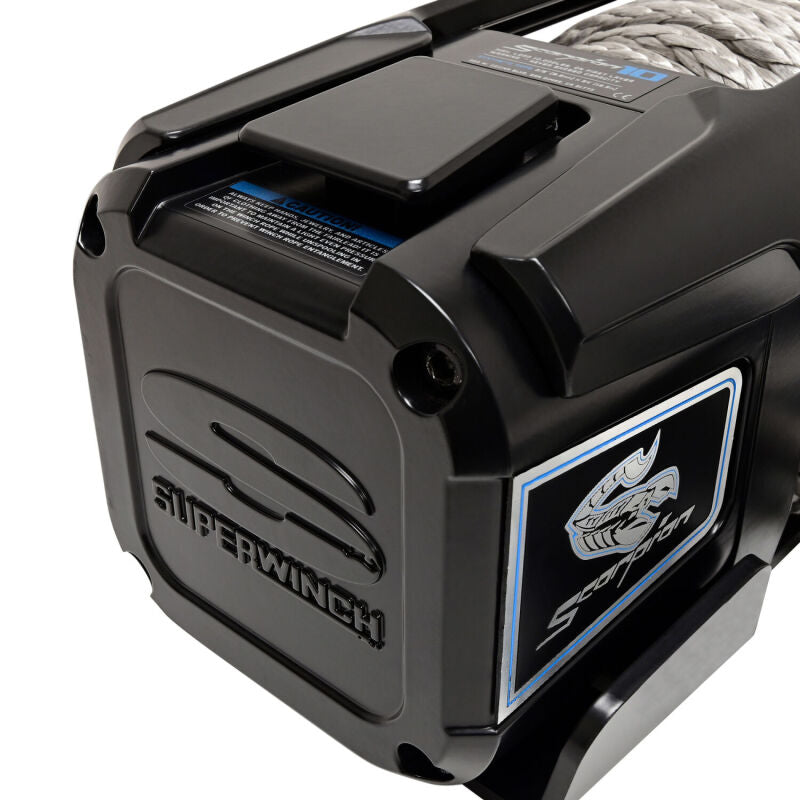 Superwinch Scorpion 10000SR Winch - 10,000 lb - Black